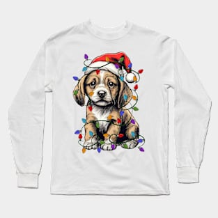 Christmas Puppy Long Sleeve T-Shirt